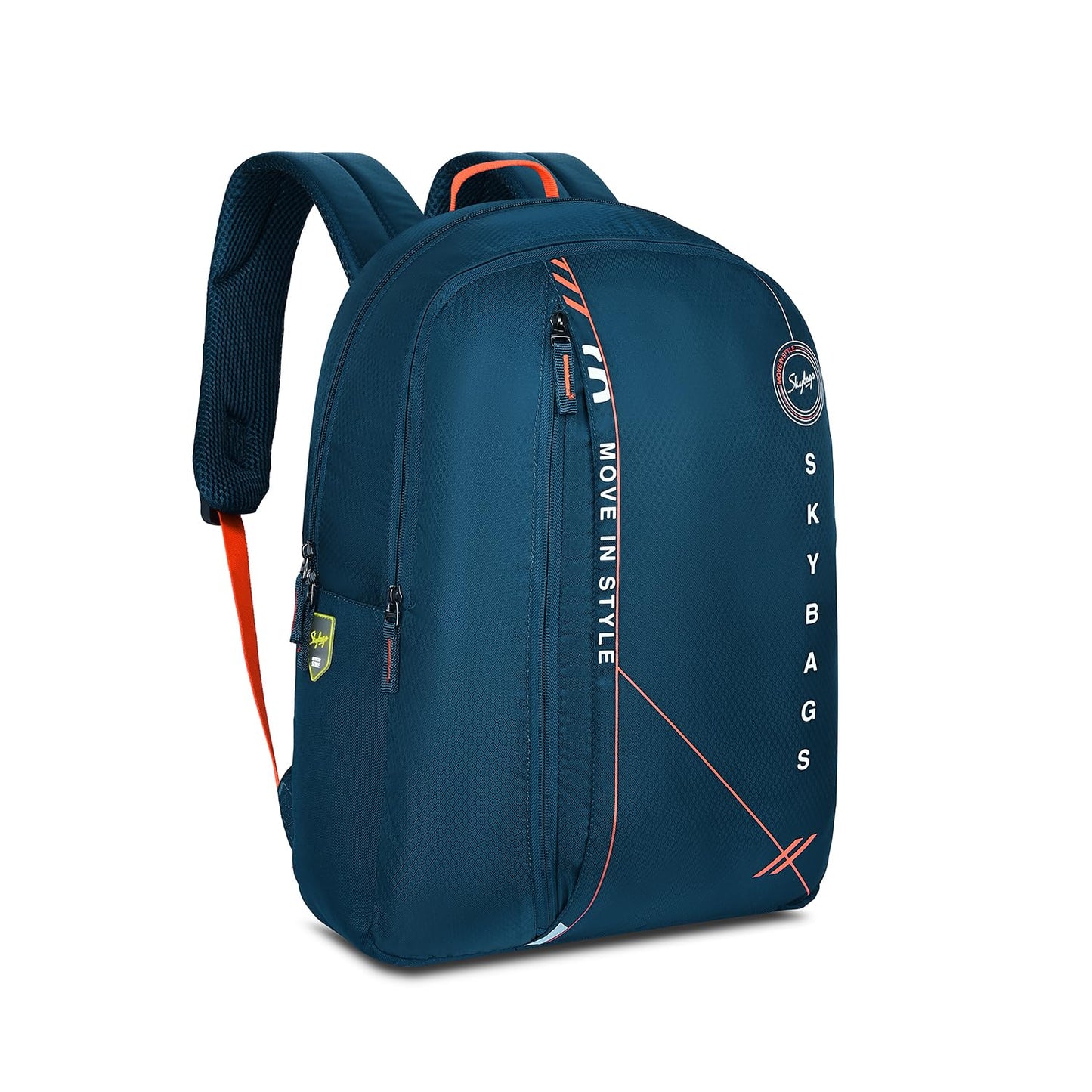 Skybags Casual Backpack 28L, 2 Main Compartments, Bottle Pocket, Front Pocket, Padded Shoulder Strap