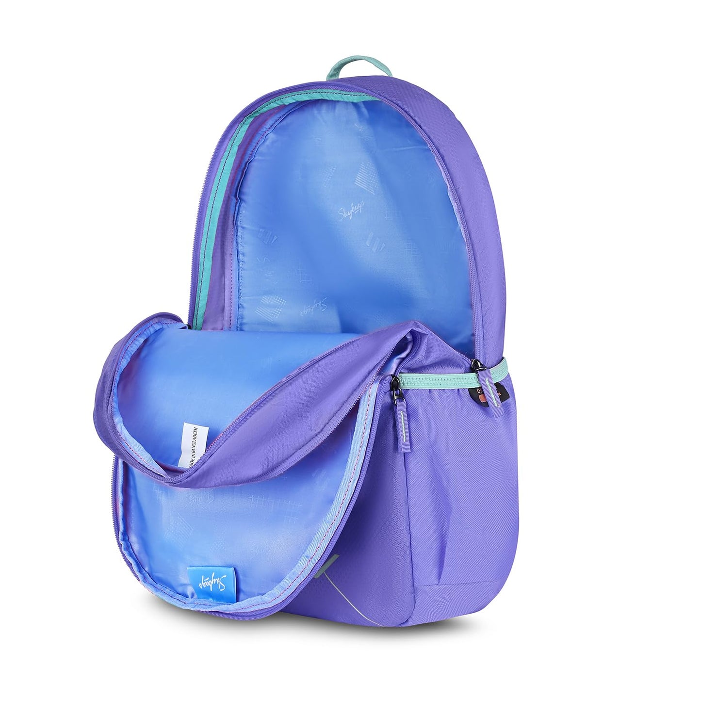 Skybags Casual Backpack 28L, 2 Main Compartments, Bottle Pocket, Front Pocket, Padded Shoulder Strap