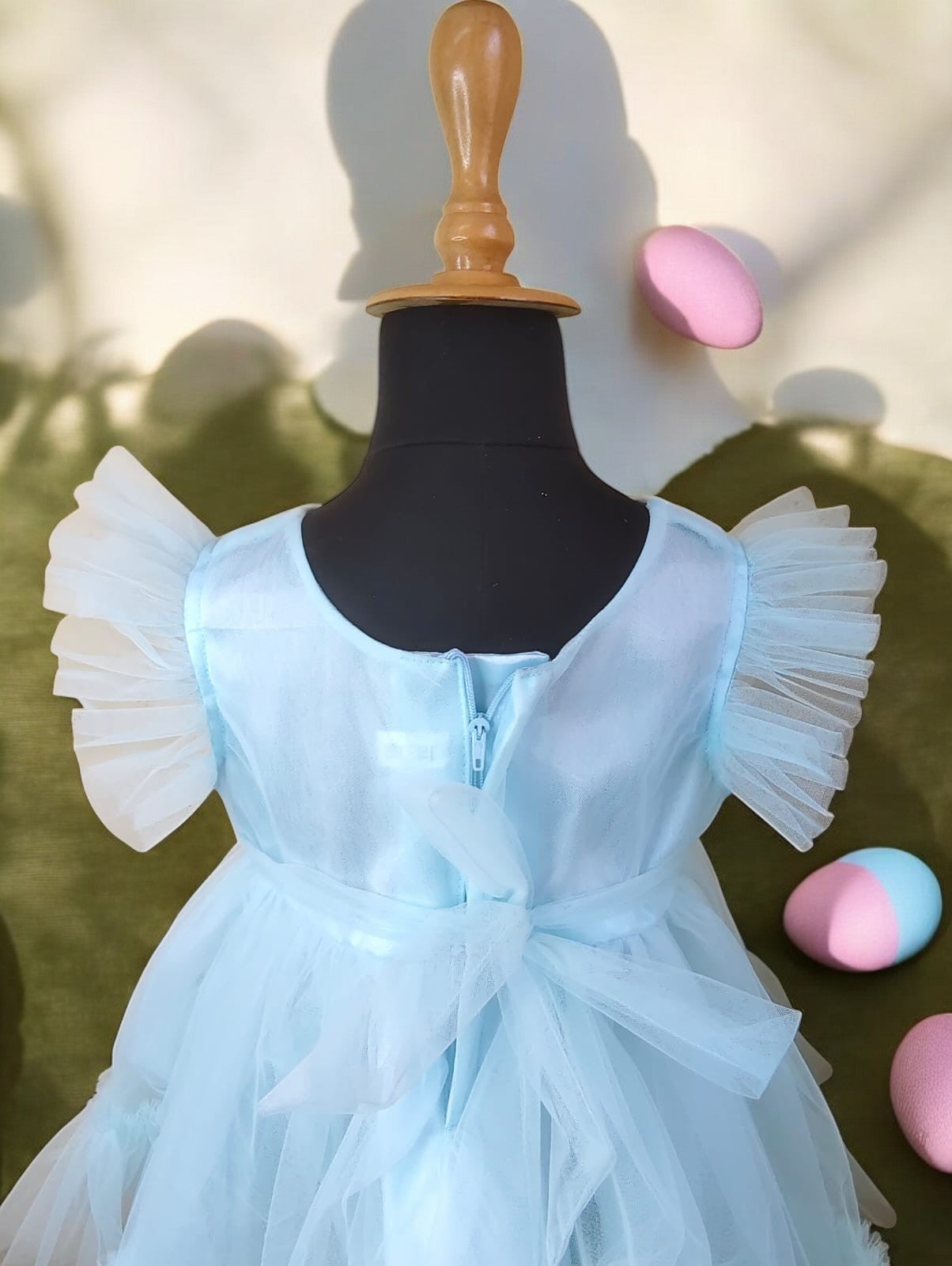 Elegant Blue frock for party