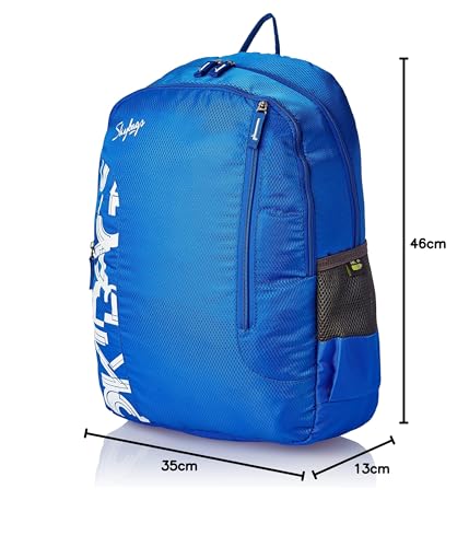 Skybags Casual Backpack 28L, 2 Main Compartments, Bottle Pocket, Front Pocket, Padded Shoulder Strap