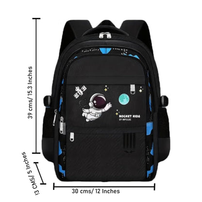Impulse Astronaut 25L Unisex Stylish &Trendy Water Resistant printed Bag, College travel Backpack, School Bag for boys & girls with 1 Year Warranty
