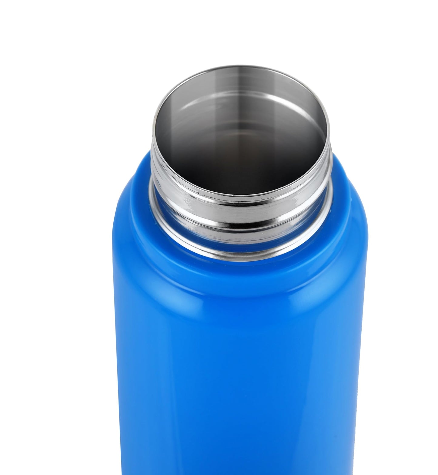 CELLO Puro Steel-X Benz 900 | Leak Proof| Wide Mouth & Easy to Open | Insulated Inner Steel Water Bottle | 650ml | Peach