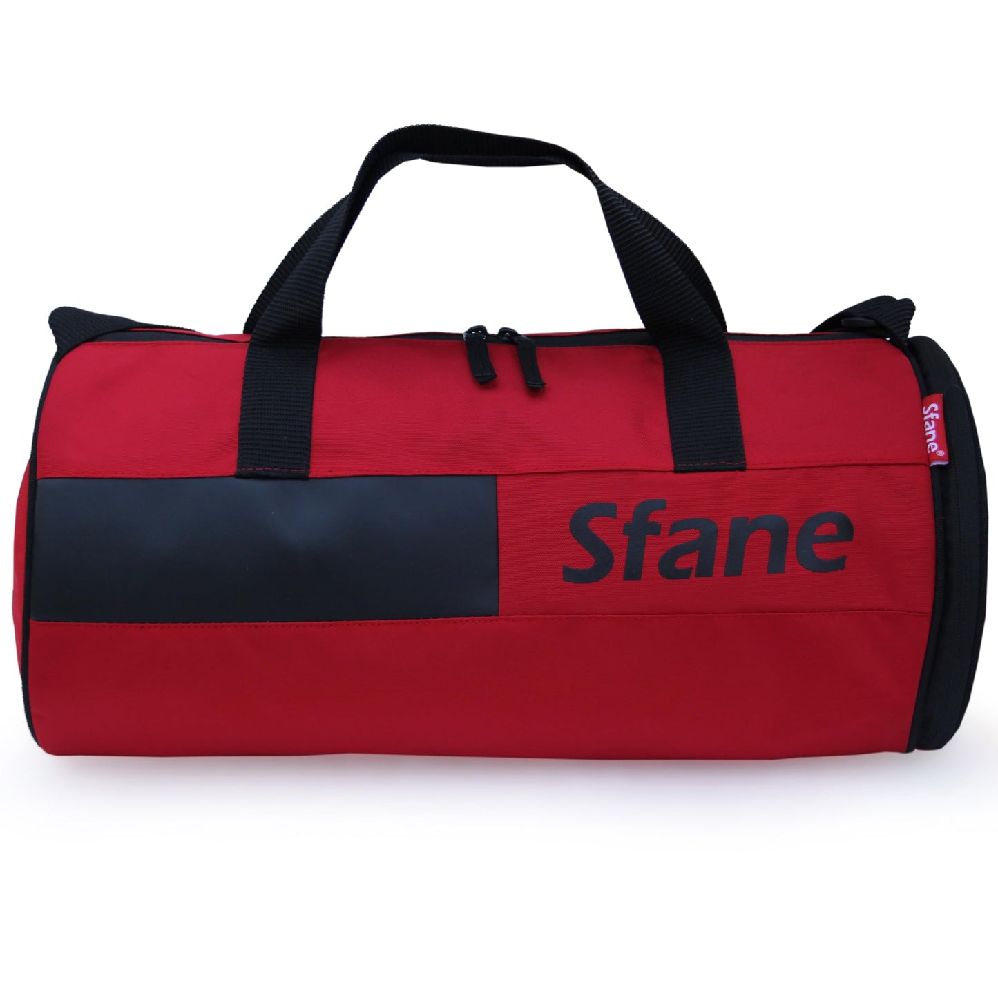 Sfane Polyester 23cms Duffle/Shoulder/Gym Bag for Men & Women with Separate Shoe Compartment (Grey)