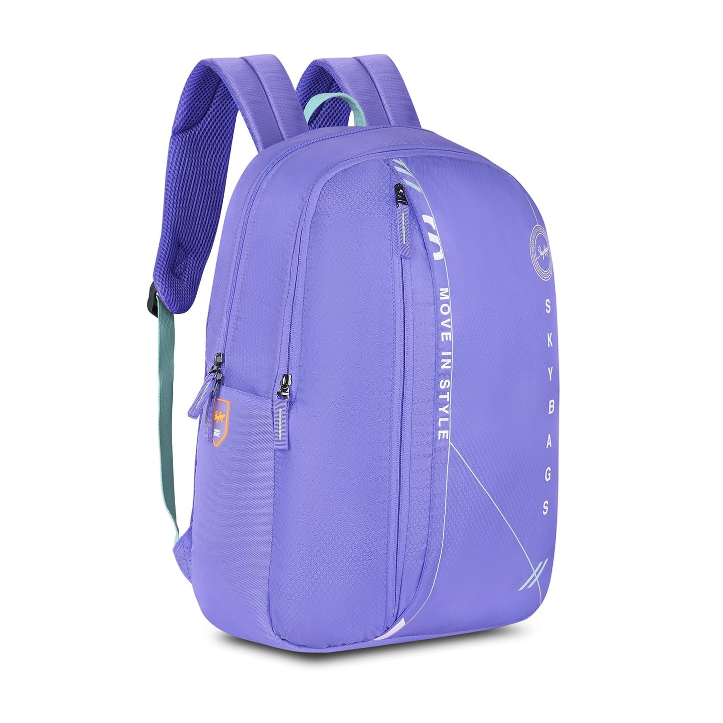 Skybags Casual Backpack 28L, 2 Main Compartments, Bottle Pocket, Front Pocket, Padded Shoulder Strap