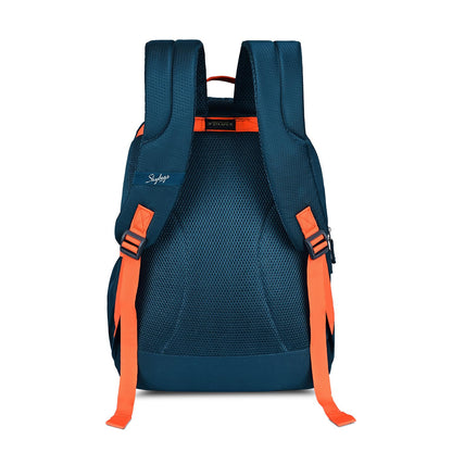 Skybags Casual Backpack 28L, 2 Main Compartments, Bottle Pocket, Front Pocket, Padded Shoulder Strap