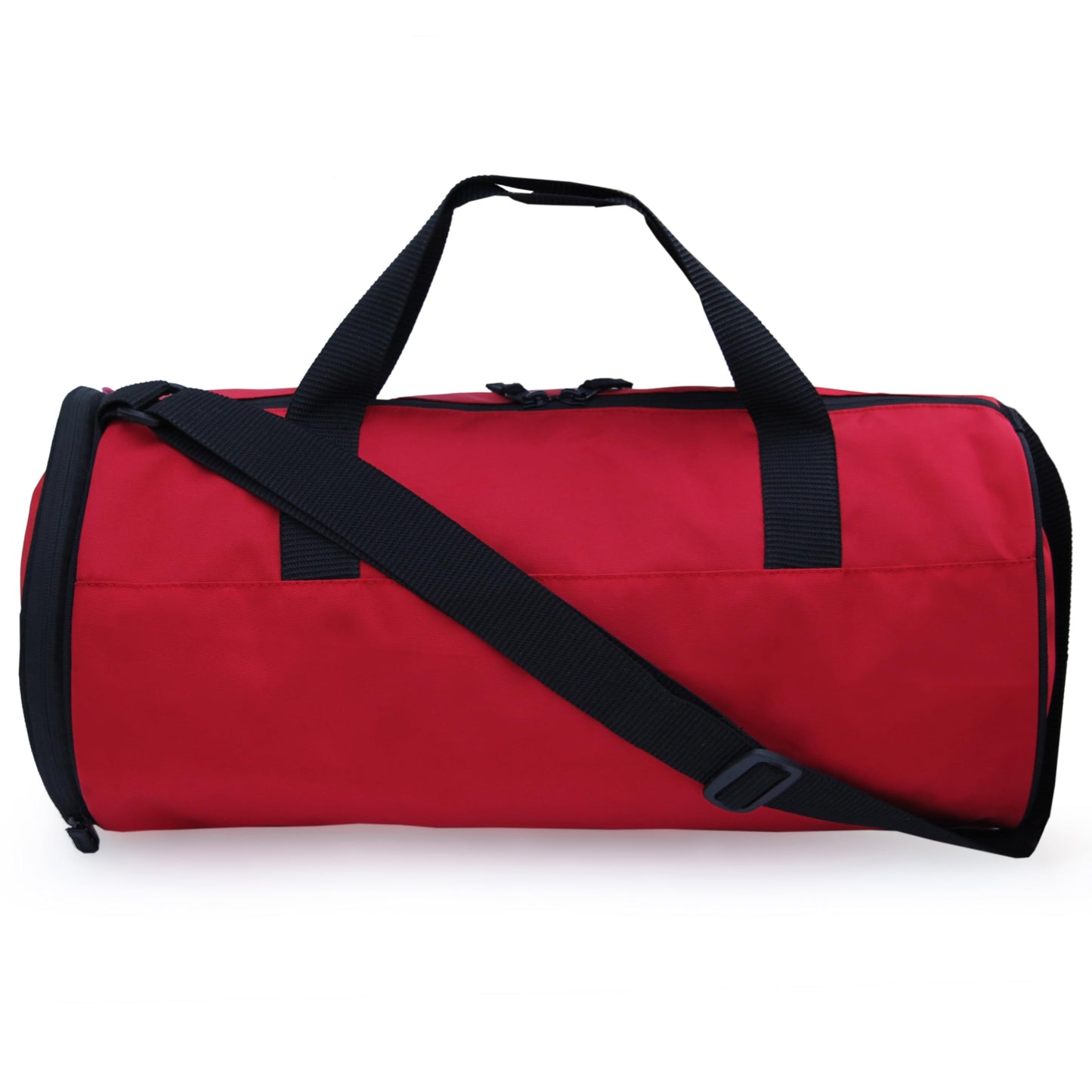 Sfane Polyester 23cms Duffle/Shoulder/Gym Bag for Men & Women with Separate Shoe Compartment (Grey)