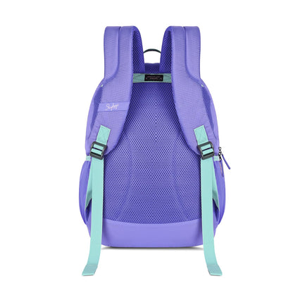 Skybags Casual Backpack 28L, 2 Main Compartments, Bottle Pocket, Front Pocket, Padded Shoulder Strap