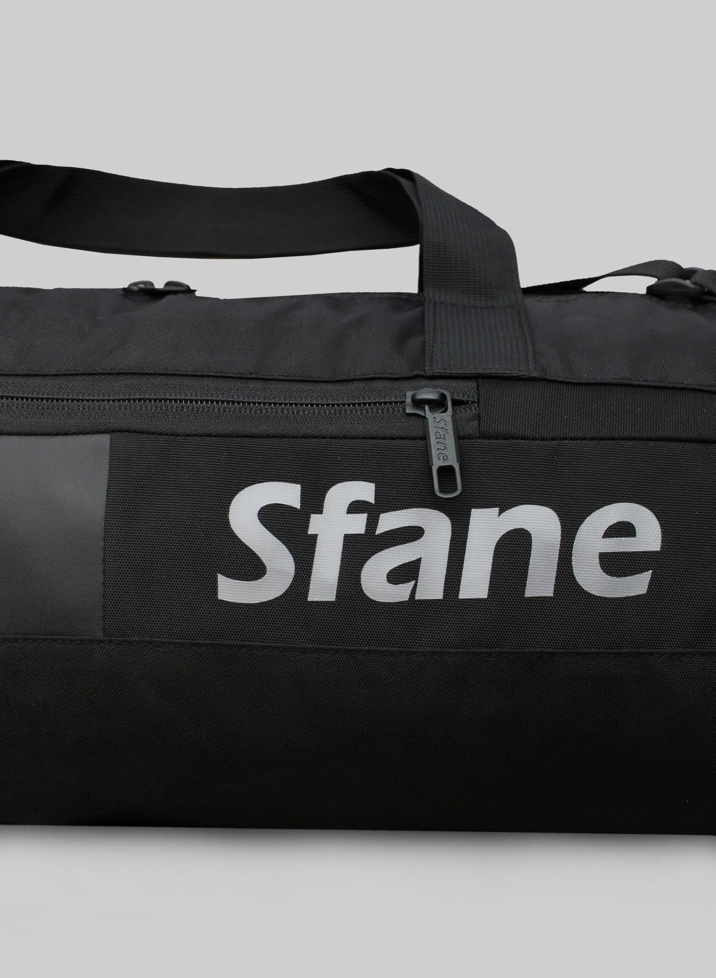 Sfane Polyester 23cms Duffle/Shoulder/Gym Bag for Men & Women with Separate Shoe Compartment (Grey)