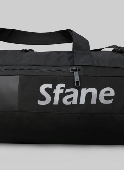 Sfane Polyester 23cms Duffle/Shoulder/Gym Bag for Men & Women with Separate Shoe Compartment (Grey)