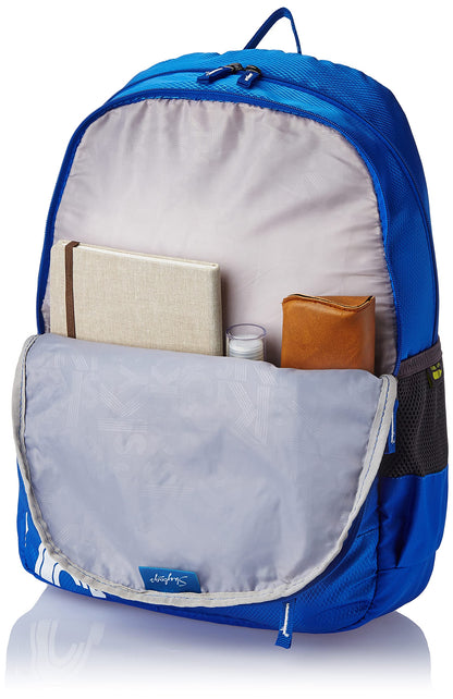Skybags Casual Backpack 28L, 2 Main Compartments, Bottle Pocket, Front Pocket, Padded Shoulder Strap
