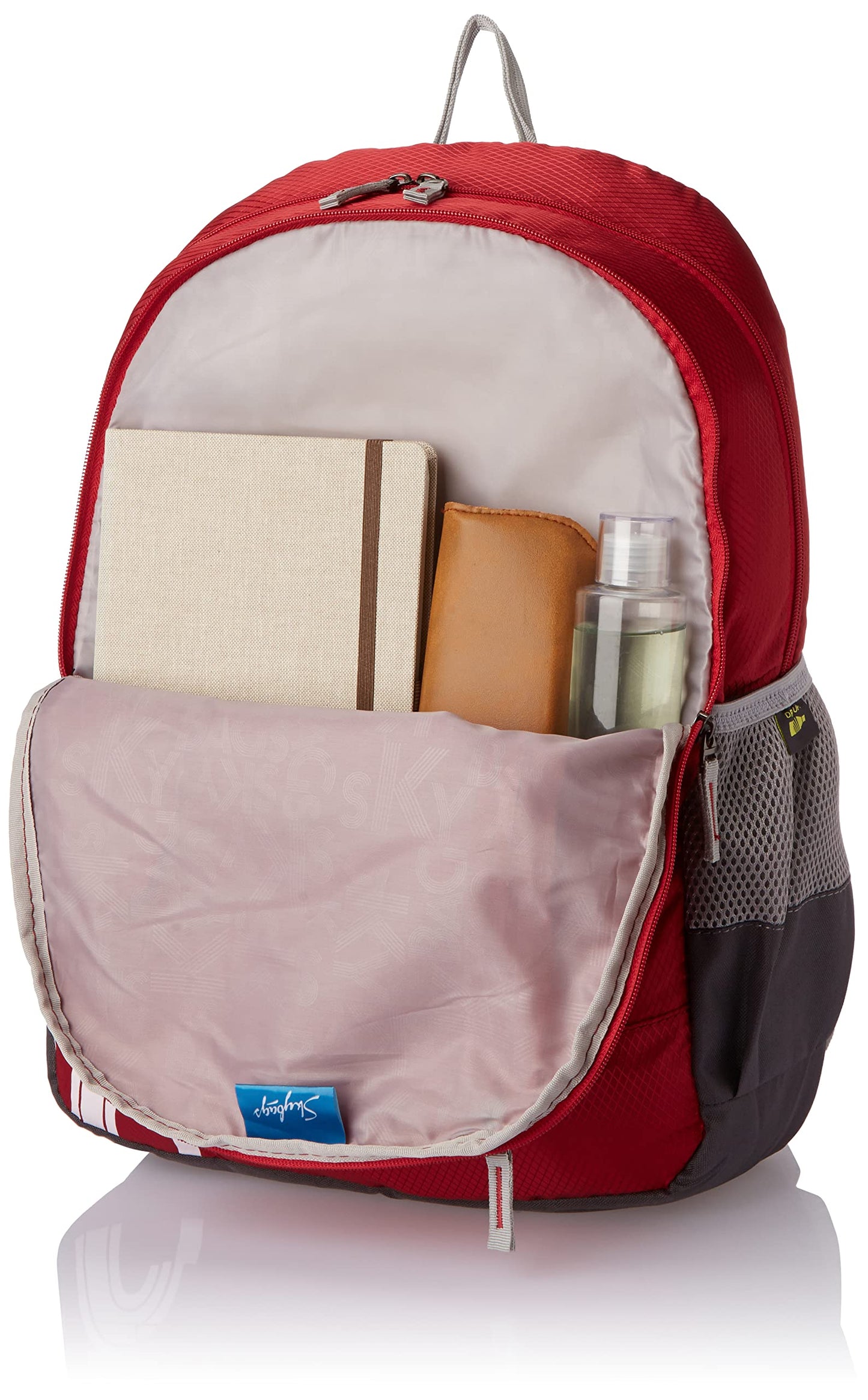 Skybags Casual Backpack 28L, 2 Main Compartments, Bottle Pocket, Front Pocket, Padded Shoulder Strap