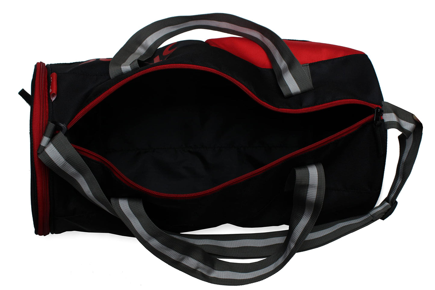 Sfane Polyester 23cms Duffle/Shoulder/Gym Bag for Men & Women with Separate Shoe Compartment (Grey)