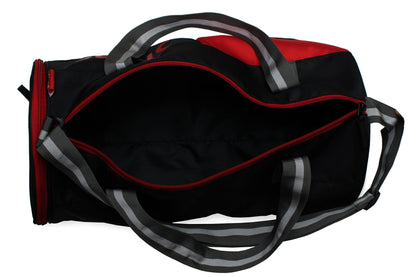 Sfane Polyester 23cms Duffle/Shoulder/Gym Bag for Men & Women with Separate Shoe Compartment (Grey)