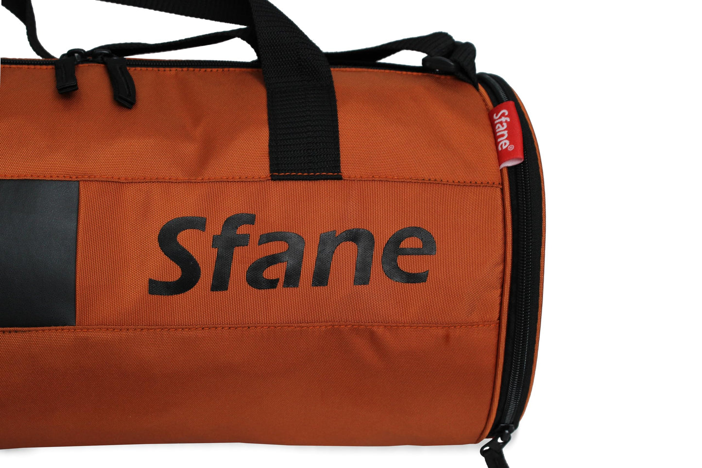 Sfane Polyester 23cms Duffle/Shoulder/Gym Bag for Men & Women with Separate Shoe Compartment (Grey)